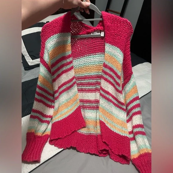 Super cute Willow and root striped cardigan - Picture 2 of 5
